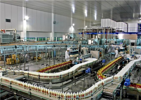 為甘肅和政八八啤特果集團公司提供空氣凈化工程及成套灌裝設備